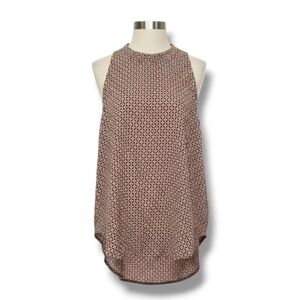 E&M Juniors Multicolor Sleeveless Button-Back Tank Top – Size Medium